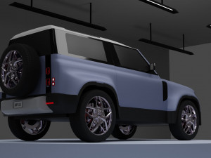 landrover 2020 3D 模型