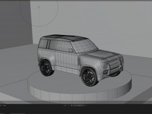 landrover 2020 3D 模型
