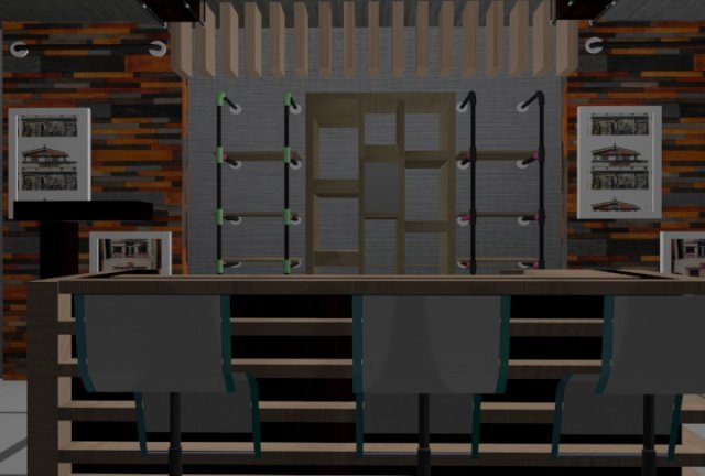 minibar Model 3D .c4d .max .obj .3ds .fbx .stl .blend