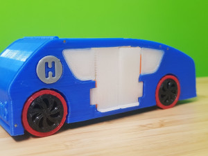 autonomous hydrogen fuel cell concept car autonomus 3D Print Model