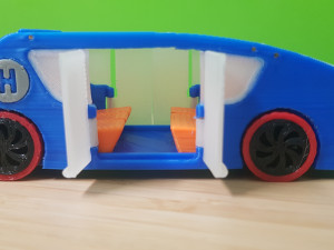 autonomous hydrogen fuel cell concept car autonomus 3D Print Model