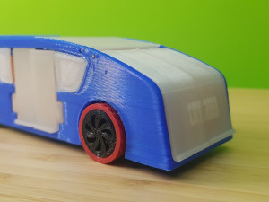 autonomous hydrogen fuel cell concept car autonomus 3D Print Model