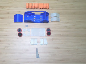 autonomous hydrogen fuel cell concept car autonomus 3D Print Model
