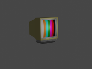 monitor 3D मॉडल