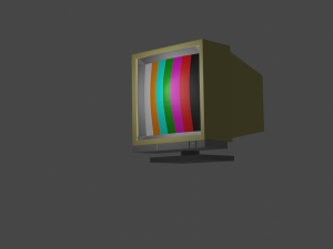 monitor 3D Model