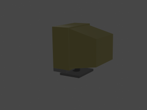 monitor 3D Model