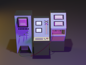 Computer 3D Model