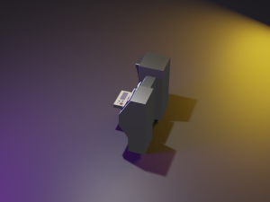 Computer 3D Model