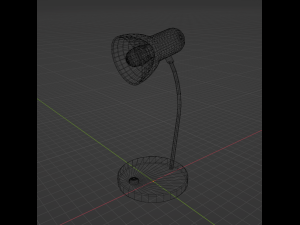 desk lamp 3D 모델