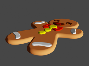 ginger bread 3D 模型