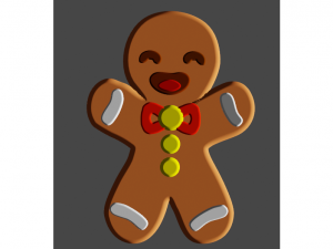 ginger bread 3D Modell