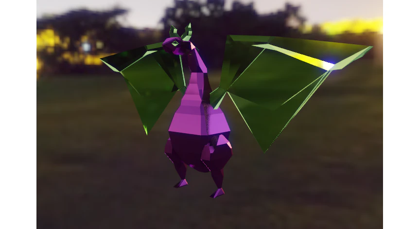 dragon 3D Model .c4d .max .obj .3ds .fbx .stl .blend 