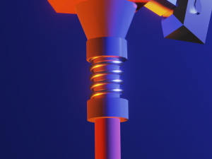 3D Axe of the future 3D Model