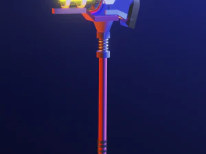 3D Axe of the future 3D Model