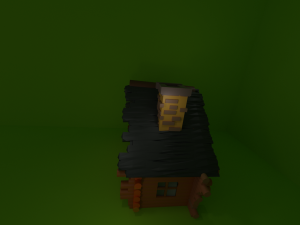 Old wooden house wooden house wooden house 123 Low-poly Model 3D