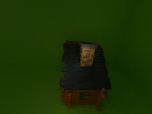 Old wooden house wooden house wooden house 123 Low-poly 3D Model