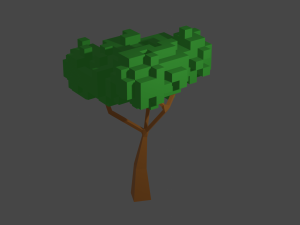 tree blocks 3D Модель