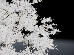 tree land scape 3D 모델