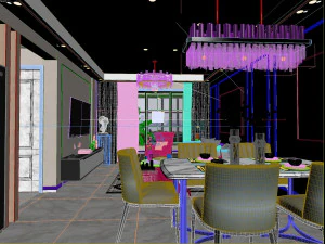 Interior design 3D Model