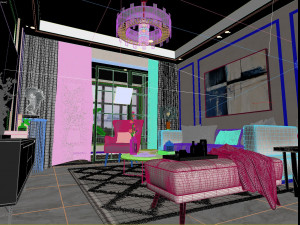 Interior design 3D Model