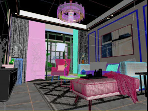 Interior design 3D Model