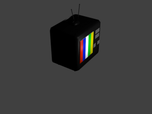 tv Modelo 3D