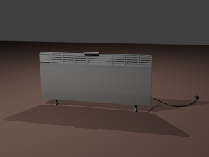 heater 3D मॉडल