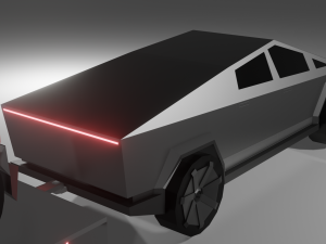 tesla cybertruck and tuning tesla cybertruck Modèle 3D