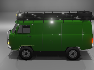 UAZ Model 3D