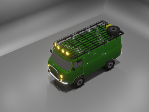 UAZ Model 3D
