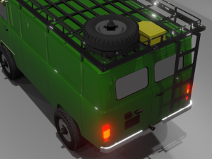 UAZ Model 3D
