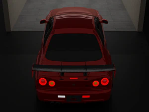Nissan skyline r34 GTR 3D Model