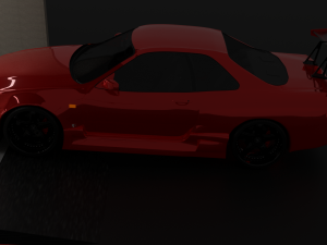 Nissan skyline r34 GTR 3D Модель