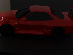Nissan skyline r34 GTR 3D Model