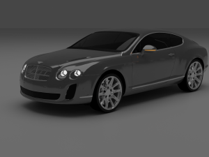 Bentley Continental GT 3D मॉडल