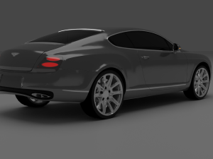 Bentley Continental GT 3D मॉडल