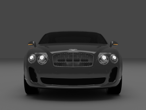 Bentley Continental GT 3D मॉडल