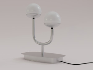Double lamp 3D 模型