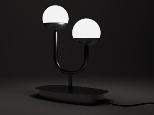 Double lamp 3D-Modell