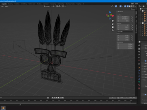 Mask Crash Bandicoot 3D 모델