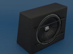 サブウーファーオート 3Dモデル