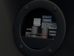 Subwoofer automatico Modello 3D