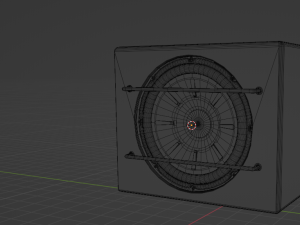 Subufer auto Model 3D