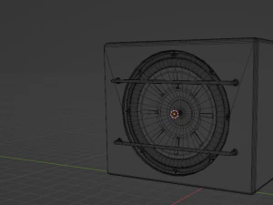 Subwoofer automatico Modello 3D