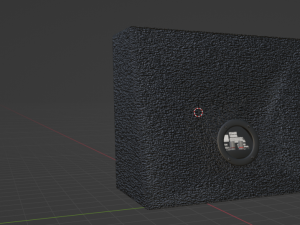 Subufer auto Model 3D
