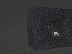 Subwoofer automatico Modello 3D