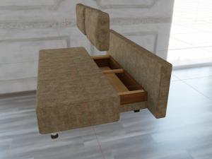 Sofa bed Parma 80327288 3D Model