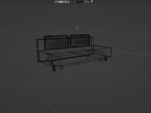 Sofa bed Parma 80327288 3D Model
