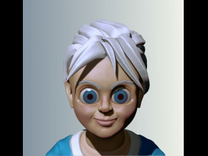 gnome kid 3D 模型