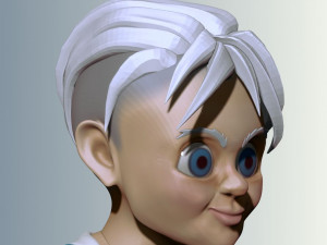 gnome kid 3D 模型
